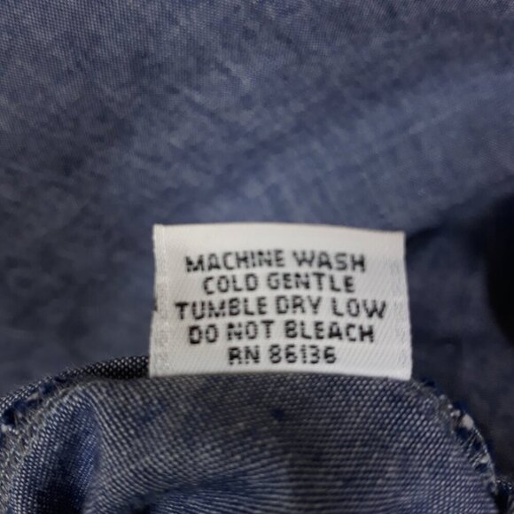 Bryn Walker Boxy Cotton Dolman Sleeve Button Top Lagenlook Beach Vacation Boho - Picture 6 of 9